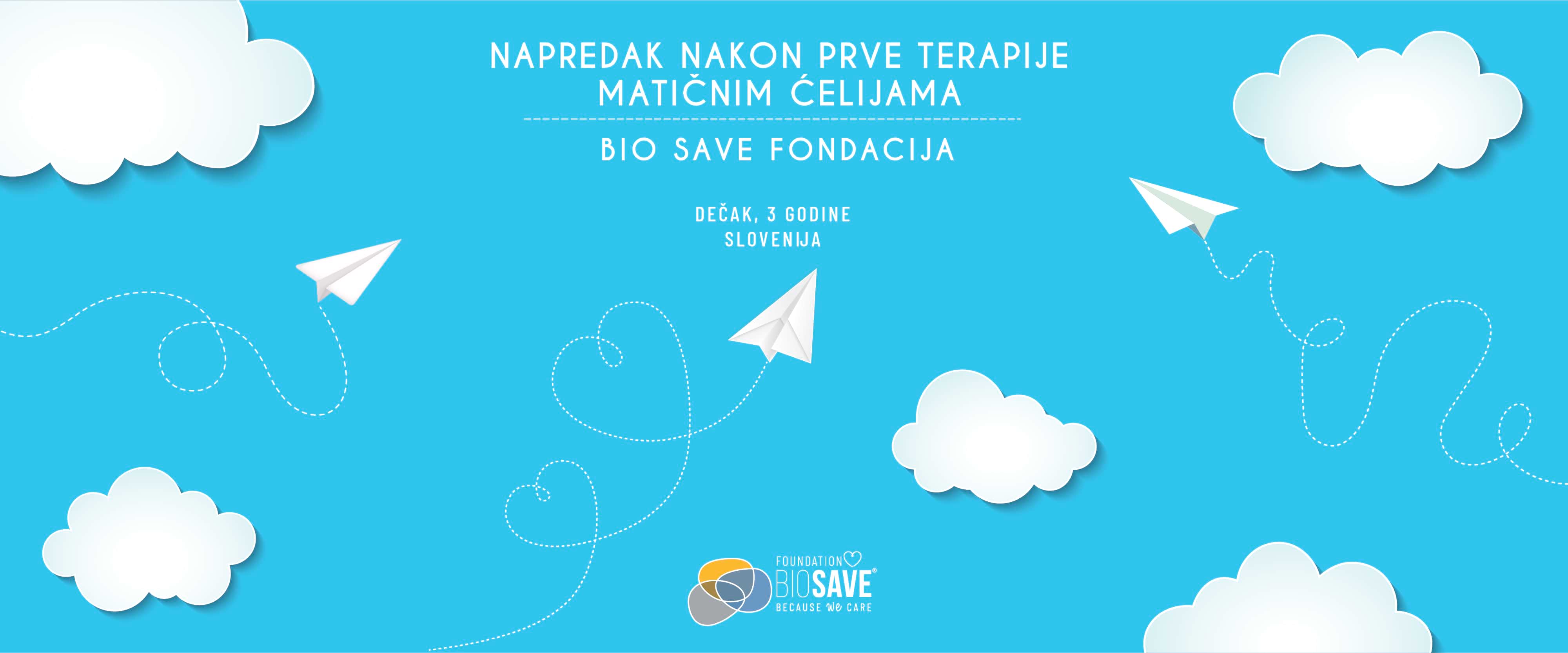 Liamov napredak nakon prve terapije matičnim ćelijama